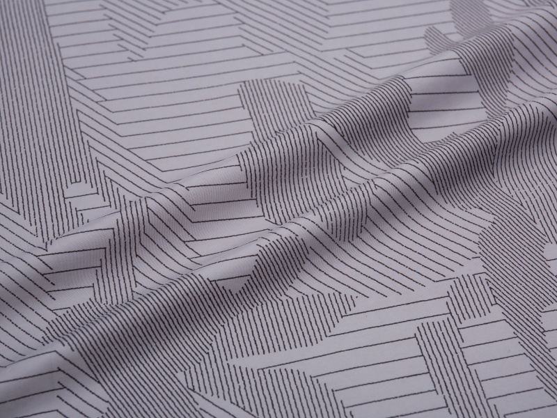 Всеполиестерская простая печатная ткань