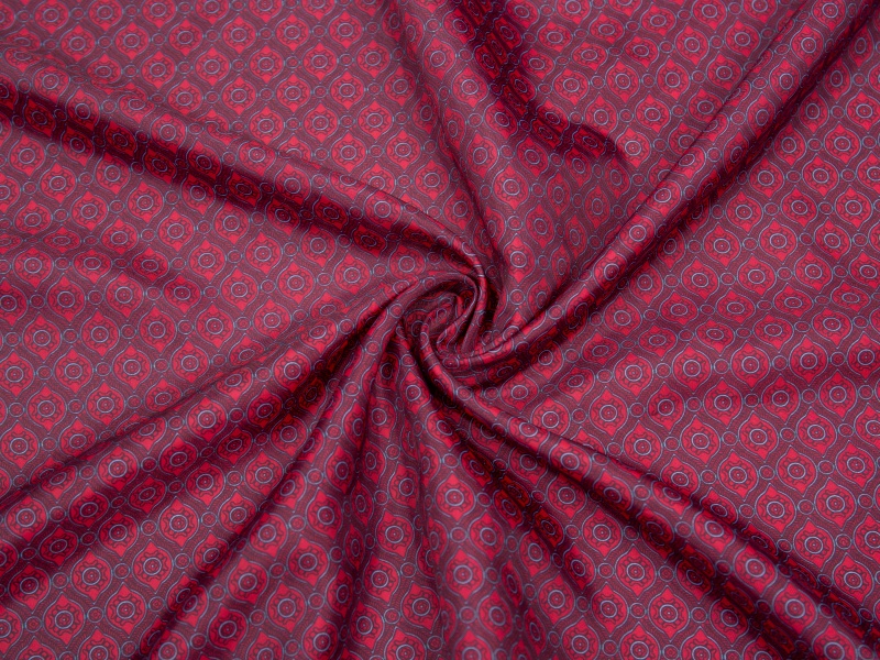 Всеполиестерская простая печатная ткань