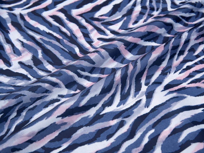 Всеполиестерская простая печатная ткань