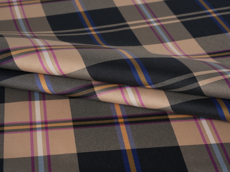 Полиэфирная линейная ткань рукава с полиэфиром